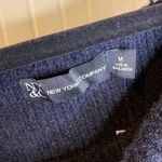 New York & Company Boat Neck Black Sweater Black Size M Photo 4