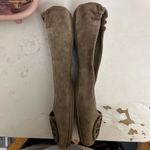 Tory Burch  Minnie Suede Leather Travel Ballet Flat Brown Size 13 Photo 8