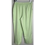 Alfred Dunner Alfred‎ Dunner Womens Size 14 Green Stretch Pull On Pants Elastic Waist Career Photo 1