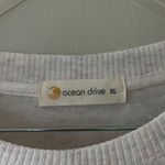 Sz XL Bristol Salty Vibes Crewneck Cream Pullover Sweater Stretch Photo 1