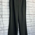 Jones New York Black Pinstripe Wide-Leg Pants Size 6 Office Preppy Classic Y2K Photo 1