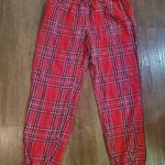 Victoria's Secret Plaid Sleep Pajamas Joggers Photo 0