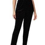 Monique Lhuillier ML  Black Velvet Studded Jumpsuit Size 0 Photo 0