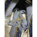 Mossimo Womens Shorts Size 0 25 High Rise Blue Denim Jean Cuffed Blue Photo 5