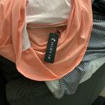 Coral and Striped Bikini Set Pink Size XL Photo 1