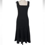Club L London Classic Timeless Chic Black Midi Dress Mermaid Hem Size 10 NWT Photo 8