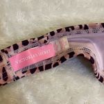 Victoria's Secret  Swim The Angel Halter Underwire Padded Leopard Bikini Top 32B Photo 2