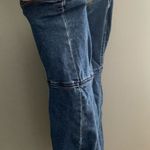 ZARA  denim zip up distressed jean dress Photo 7