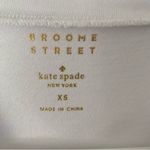 Kate Spade Broome Street White Eyelet Flounce T-shirt size XS Photo 4