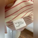 Daniel Cremieux Cremiux Red Stripe Modest Womens Belted Dress Photo 6