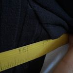 Vintage Black Ribbed Collar Top 2000s Cyber Grunge Minimalist 90s Goth Small Photo 5