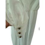 Baltic Born Lydia Belted Maxi Dress Bright White Size XS Photo 9