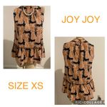 Joy Joy NEW WITHOUT TAG  BLOUSE, SIZE XS 4🛍 Photo 1
