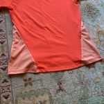 The North Face Women's Cycling Jersey Size Large Short Sleeve Orange Flowers UPF 30 Photo 7