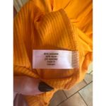 Lane Bryant  22/24 orange one shoulder rib tie side slinky dress Photo 4