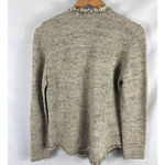 Nic+Zoe NWOT Range Tweed Jacket Open Front Raw Fringe Trim XS Photo 7