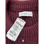 Nine West Sweater Size Medium Plum Shine Crewneck Pullover Women's NWT Photo 4