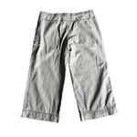 Life is Good Women's Faded Green Cropped Pants Photo 1