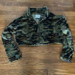 Urban Outfitters  Camo Crop Fleece Photo 3