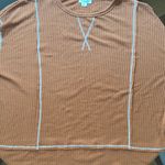 Chic Soul | ladies plus size waffle, pull over shirt. Size: 2X. Photo 9