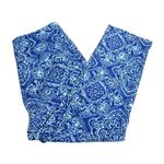 Womens 6 Chico's 0.5 So Slimming Brigitte Cool Medallion Slim Crops Photo 3