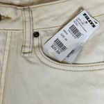 RSQ  Ivory/ Cream High Rise Short 2 Distressed Fringed Button Closure Size 26 NWT Photo 10