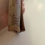 CELINE  Vintage Macadam Long Wallet Tan Canvas Leather Trim Made In Italy Photo 15