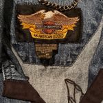 Harley Davidson  Denim Vest med Photo 5