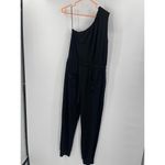 Heartloom NEW Sierra Jumpsuit Medium One Shoulder NWOT Black Stretch Elastic Photo 3