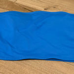 Aerie  Bandeau Strapless Swimsuit‎ Bikini Top Cobalt Blue Size Small Photo 0