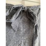 Naked Zebra  Women's Small Blue Chambray Skort Tied Spring Festival Photo 3