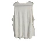 Universal Standard  Womens 3XL White Pima Cotton ribbed Sleeveless basic Tank Top Photo 1