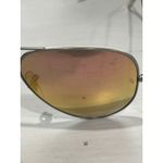 Ray-Ban  Aviator Sunglasses Rose Gold Mirror Lens Silver Frame with‎ Case Photo 5
