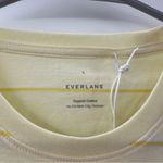 Everlane The Organic Cotton Short Sleeve Striped Crew Tee Shirt Sz L NEW Photo 4