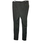 Thalia Sodi  Charcoal Gray Stretch Flat Front Skinny Pants Women's Size 14 Photo 3