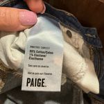 Paige jimmy jimmy Blue Fitted Jean Shorts Photo 4