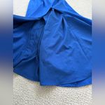 La Femme High Waisted Maxi Skirt with Side Slit Size 4 Royal Blue PROM Photo 3