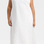A New Day NWOT Women's Eyelet Maxi A-Line Dress - ™ Photo 0