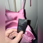 Urban Outfitters Bella Satin Smocked Tie Cami Tank Top Crop Top Size Medium Photo 7