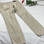 DKNY 8 Animal Print Jegging Jeans Khaki/Gold Photo 1