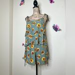 Military Hippie Sunflower Tank Top Short Set Photo 4