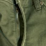 st. john's bay Size 8 Straight Leg Ankle Cropped Dark Green Photo 7