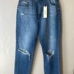 Rolla's NWT Dusters Super High Rise Cigarette Tapered Leg Jeans in Medium Wash Photo 2