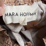 Mara Hoffman  Valerie Snake Print Pleated Paperbag Pant Sz Small Multi High Waist Photo 4