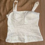 Love Bonito White Padded Bustier Top EUC Size 6 Photo 5