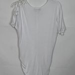 Inner Beauty White Ruched Sides Top Size M Size M Photo 5
