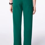 FIGS  Hunter Green High Waisted Livingston Scrub Pants Photo 2