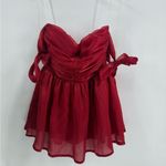 Hello Molly  LOVER TO YOU MINI DRESS RED size 10 NWT Photo 2