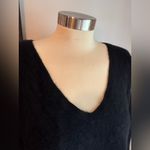 Minnie Rose 100% Cashmere Black V Photo 4