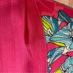 Multiples NWT Pink Floral Mesh Open Cardigan Women's Size Petite Large Photo 5